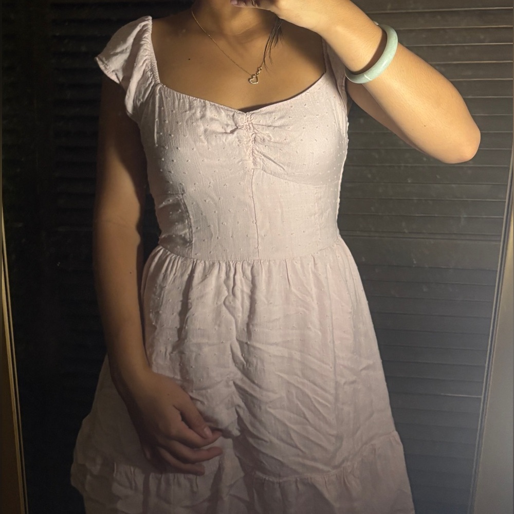 Hollister Light Pink Mini Dress